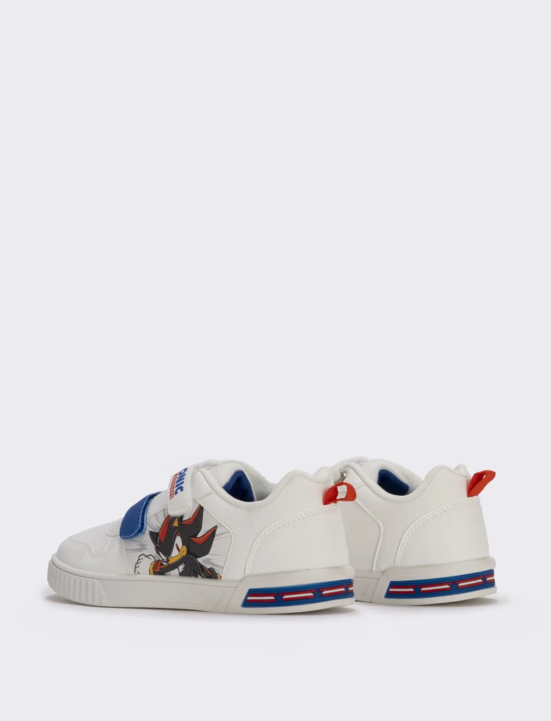Sneakers Sonic© bianche per bambini - Bianco