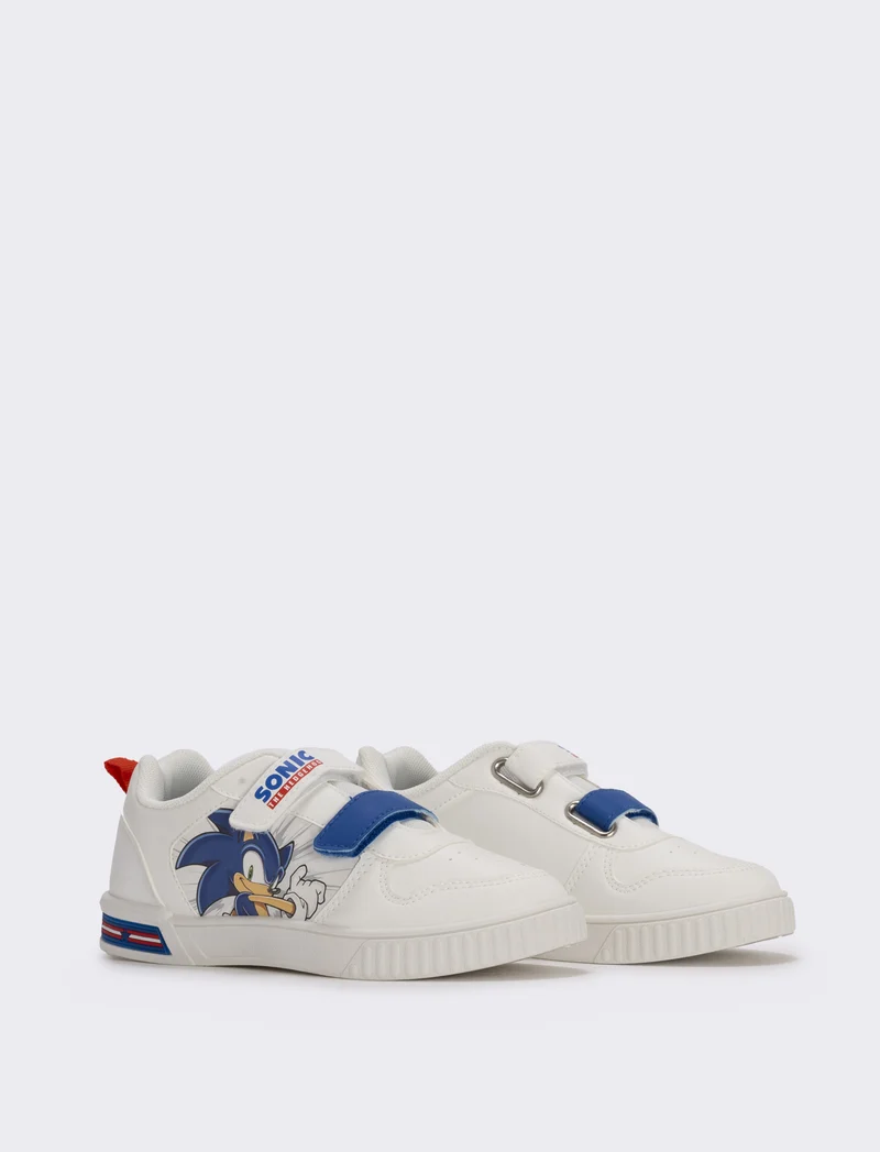 Sneakers Sonic© bianche per bambini - Bianco
