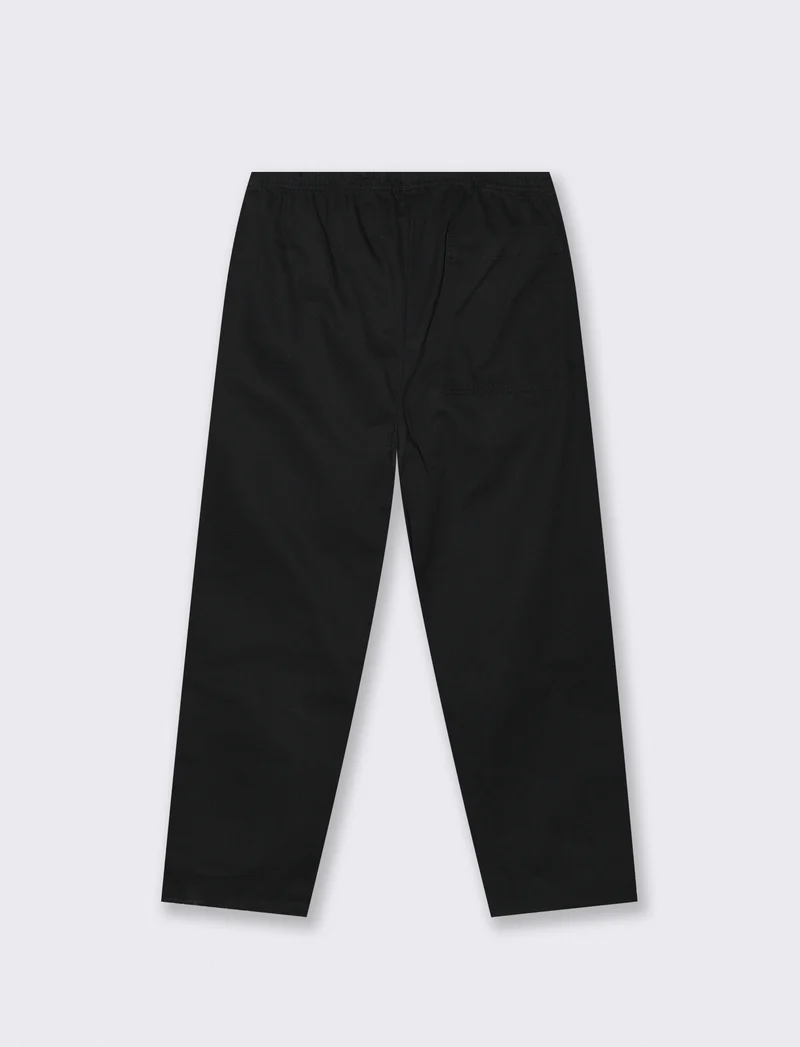 Pantalone Jogger Carrot Fit Con Tasche - Nero