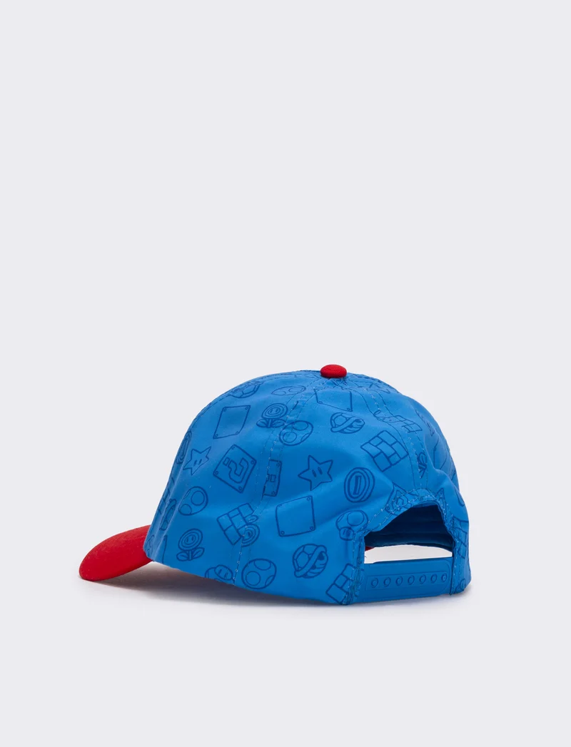 Cappello baseball Super Mario per bambini - Blu