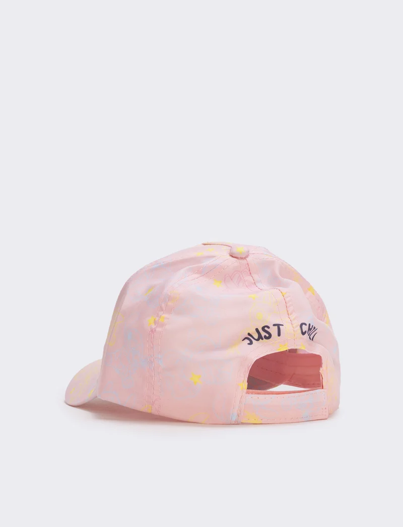 Cappello baseball stitch per bambina - Rosa