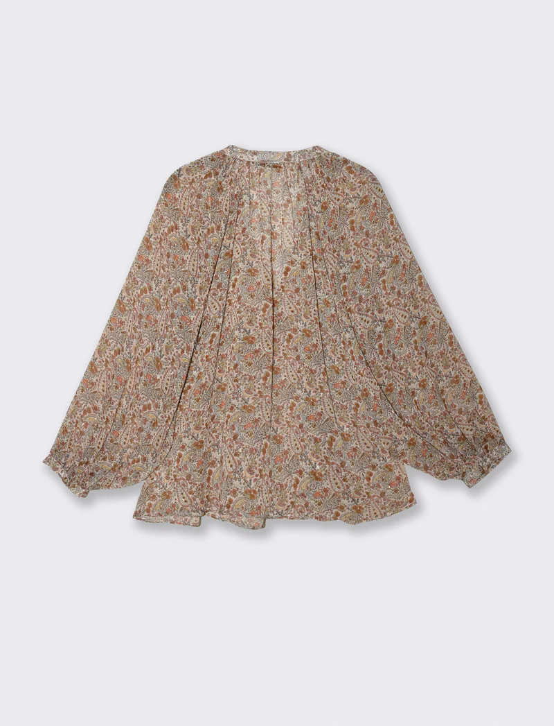 Blusa Manica Lunga Scollo a V - var 2