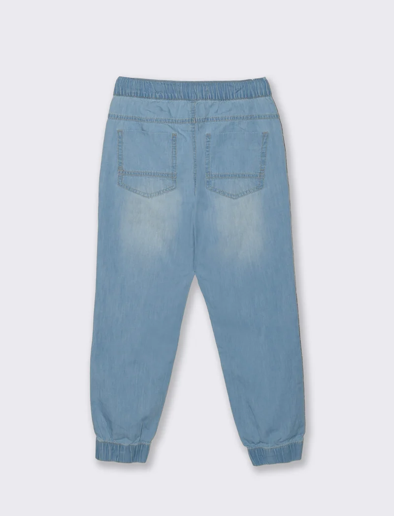 Jogger in Chambray per uno stile casual - Denim chiaro