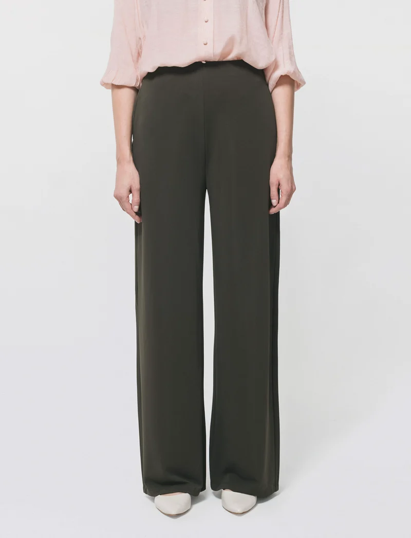 Pantalone Gamba Larga con Pinces - Ve.milit.