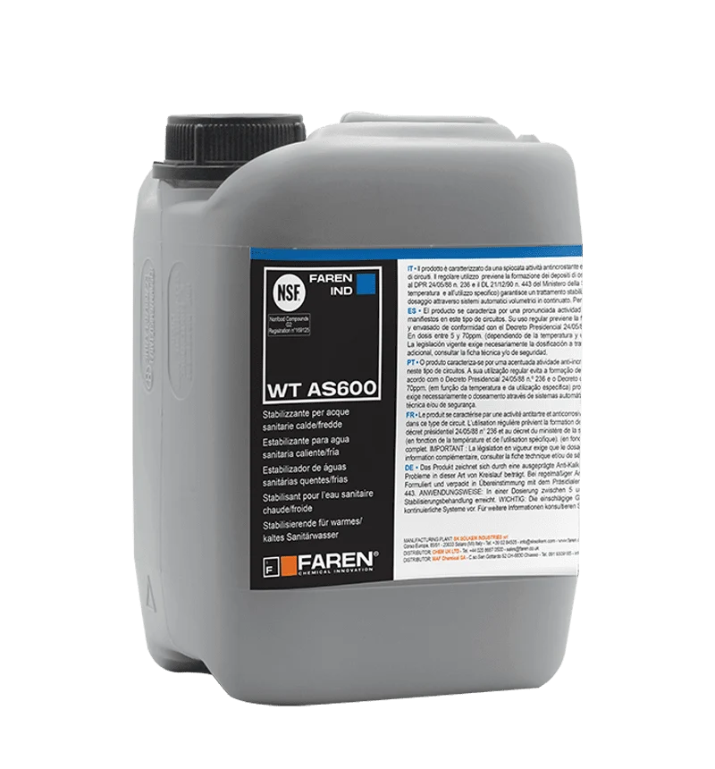 Stabilizzante per acqua sanitaria WT AS600 Faren