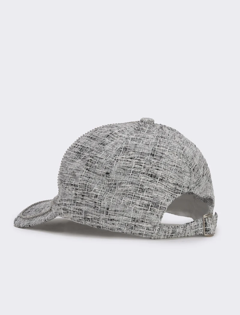 Cappello baseball con strass - Nero