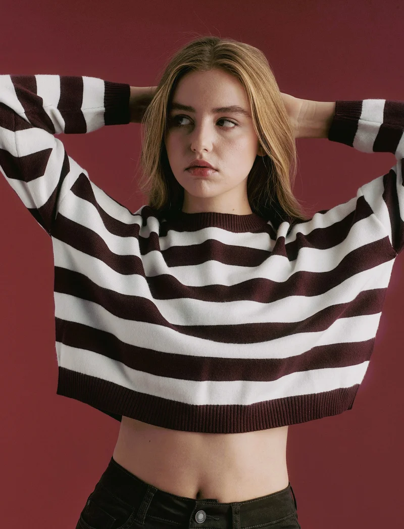 PULLOVER CROP - var 3