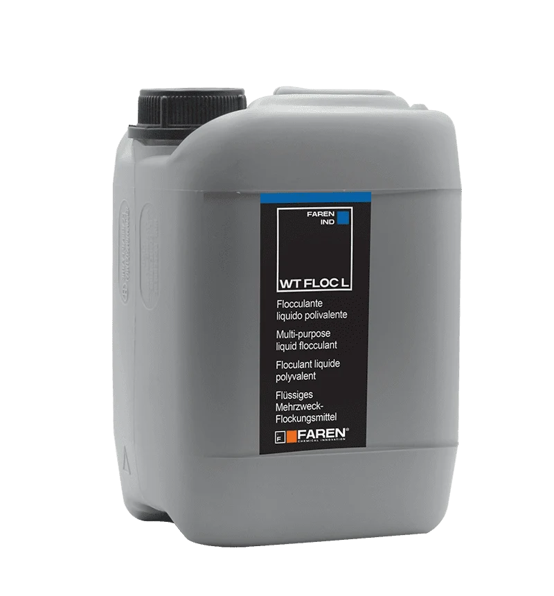 Flocculante liquido polivalente WT FLOC L Faren