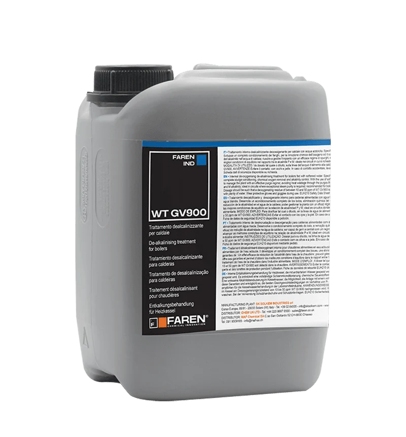 Dealcalinizzante deossigenante per acque di caldaia addolcite WT GV900 Faren