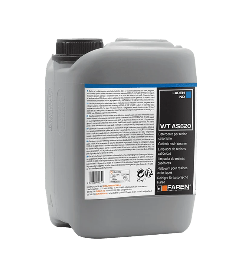 Detergente per resine cationiche WT AS620 Faren