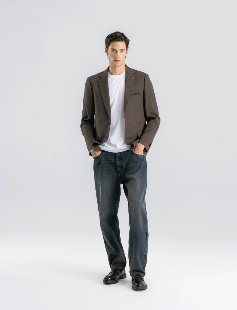 JEANS BAGGY FIT BLU BLACK - Denim