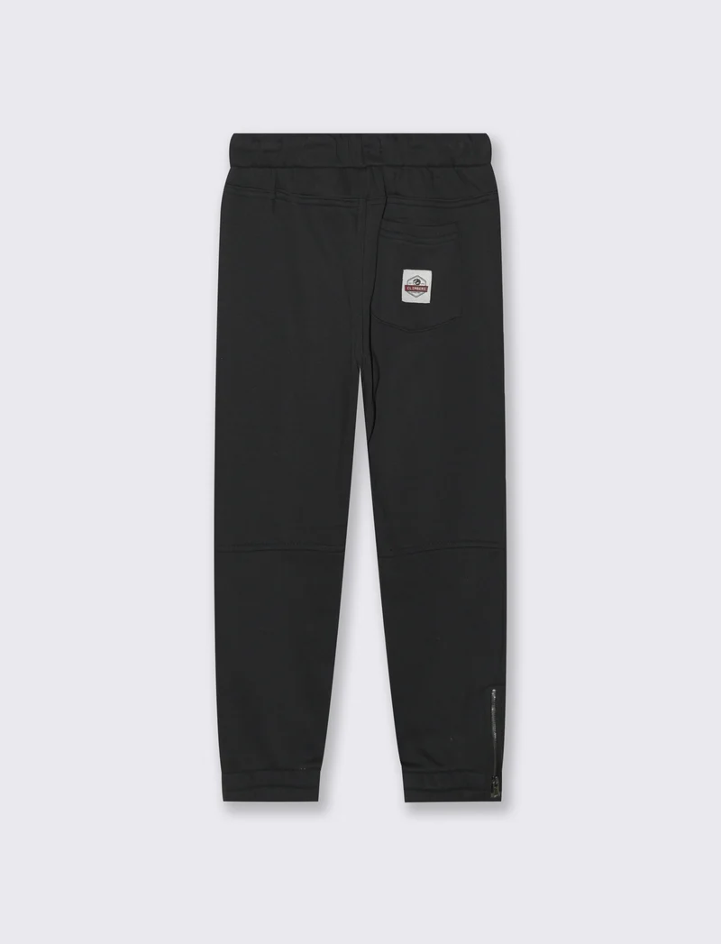 JOGGER CON TAGLI - Nero