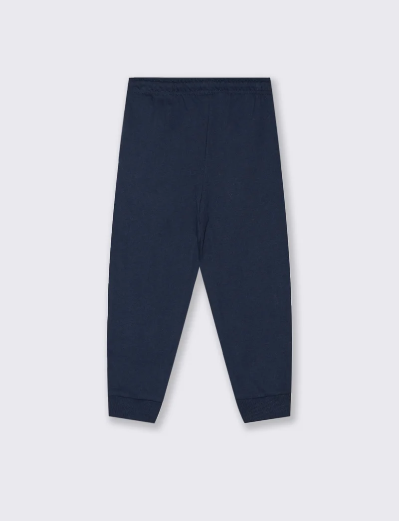 JOGGER IN FELPA SONIC - Blu