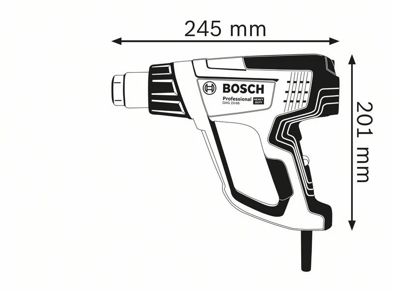 Termosoffiatore GHG 23-66 Bosch Professional