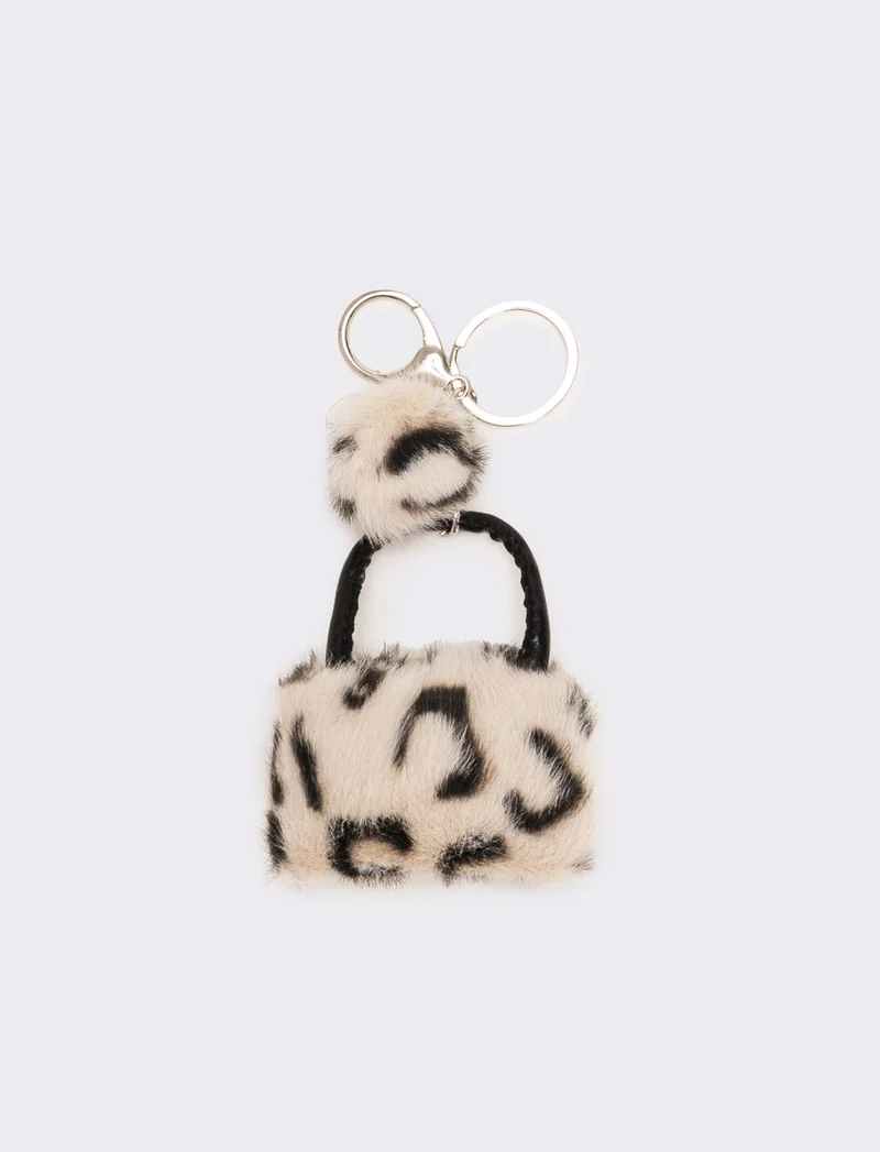 Portachiavi donna modello charms - Argento