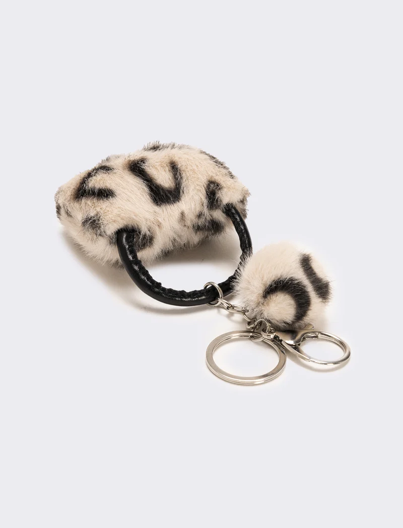 Portachiavi donna modello charms - Argento