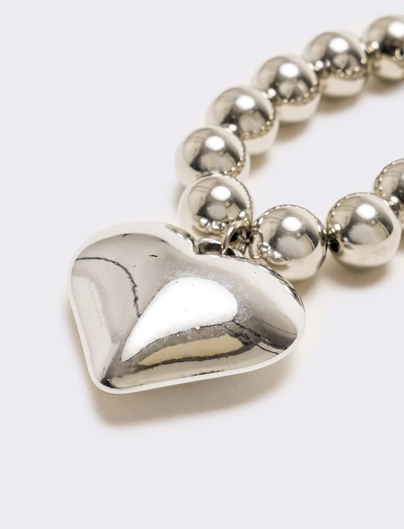 Portachiavi donna modello charms - Argento