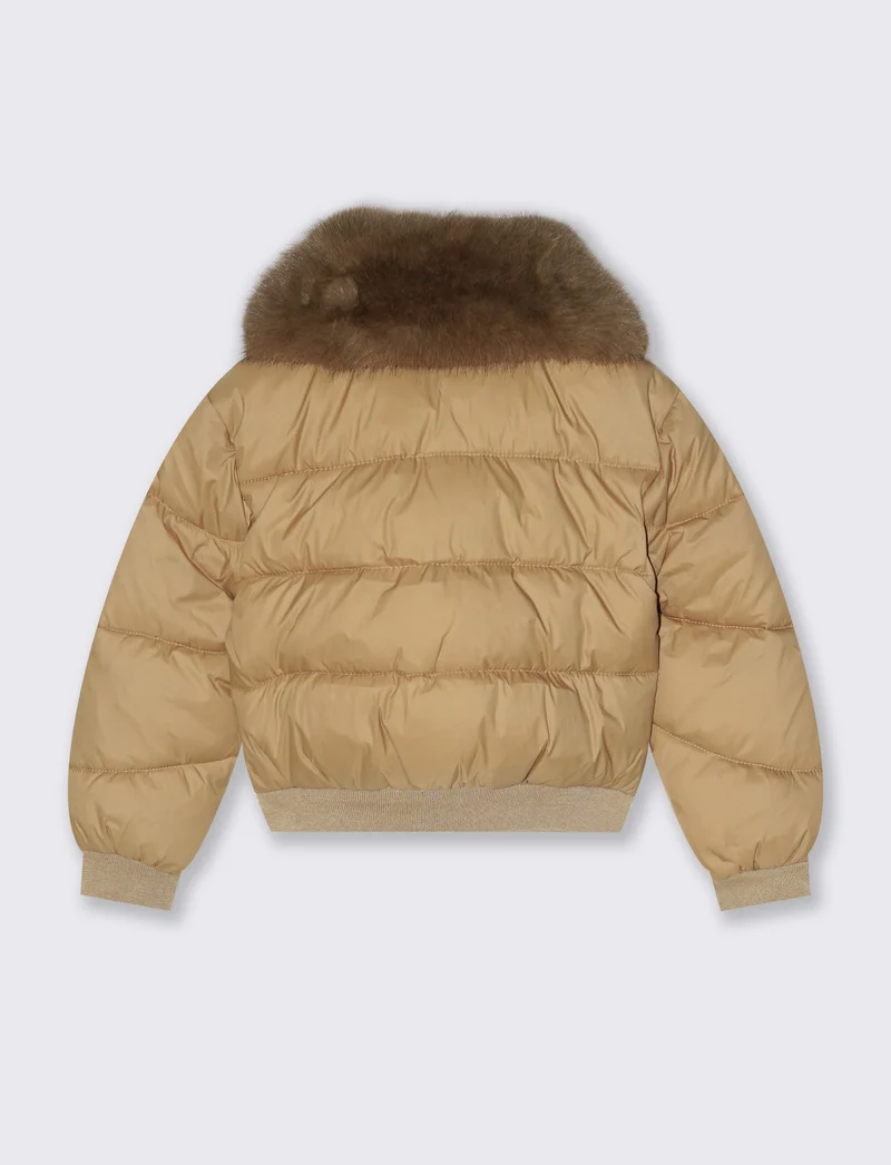 Giubbino imbottito bambina - Beige