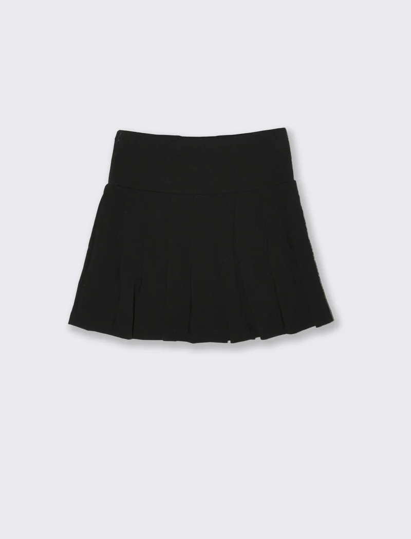 Completo felpa e gonna - Grigio-nero