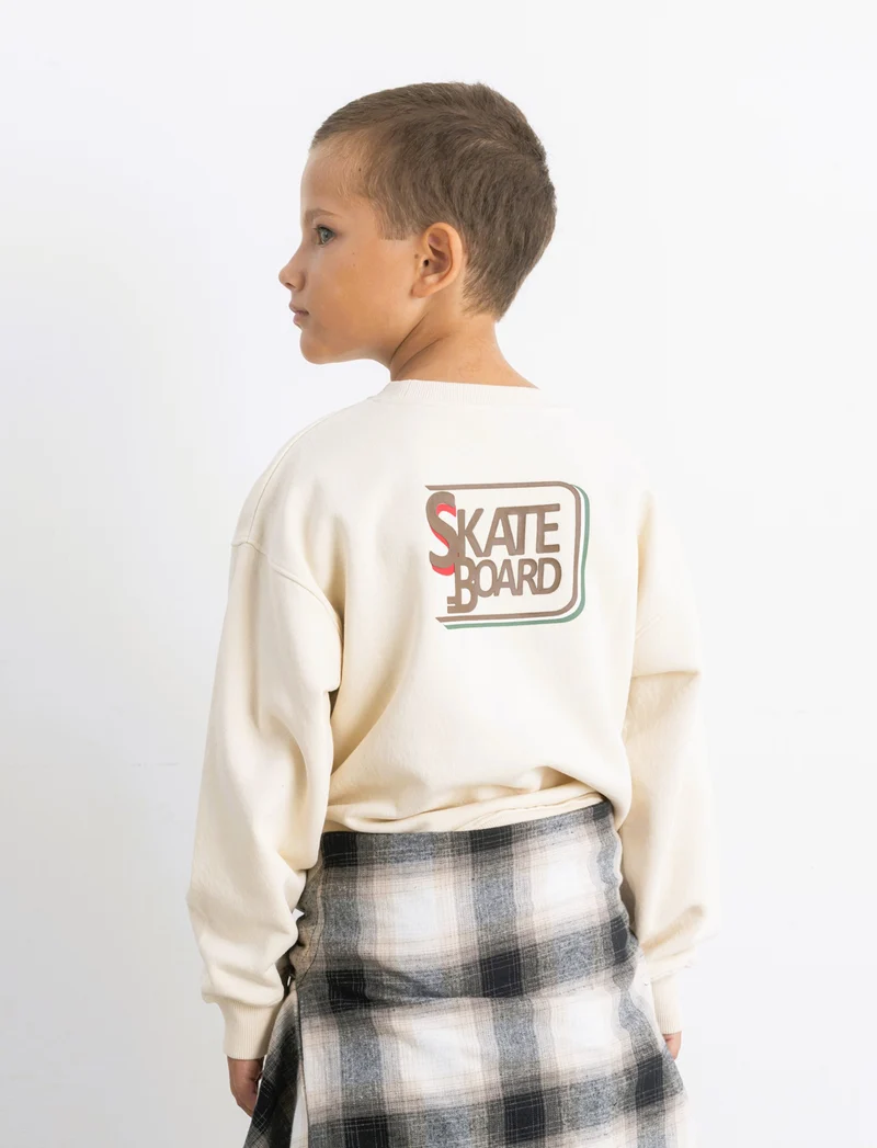 FELPA OVER SIZE - Beige