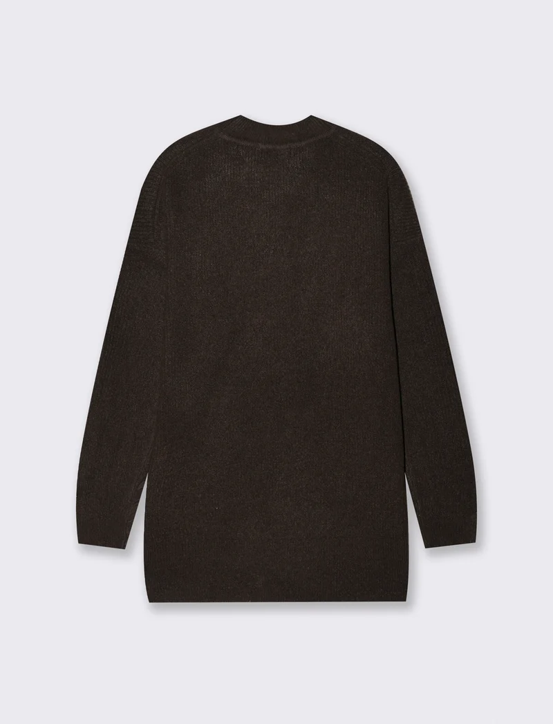 PULLOVER CON SPACCHI LATERALI - Moro