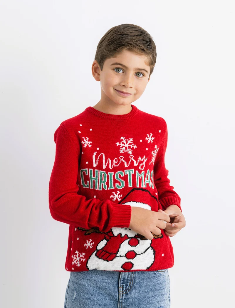 Maglione di Natale - Rosso