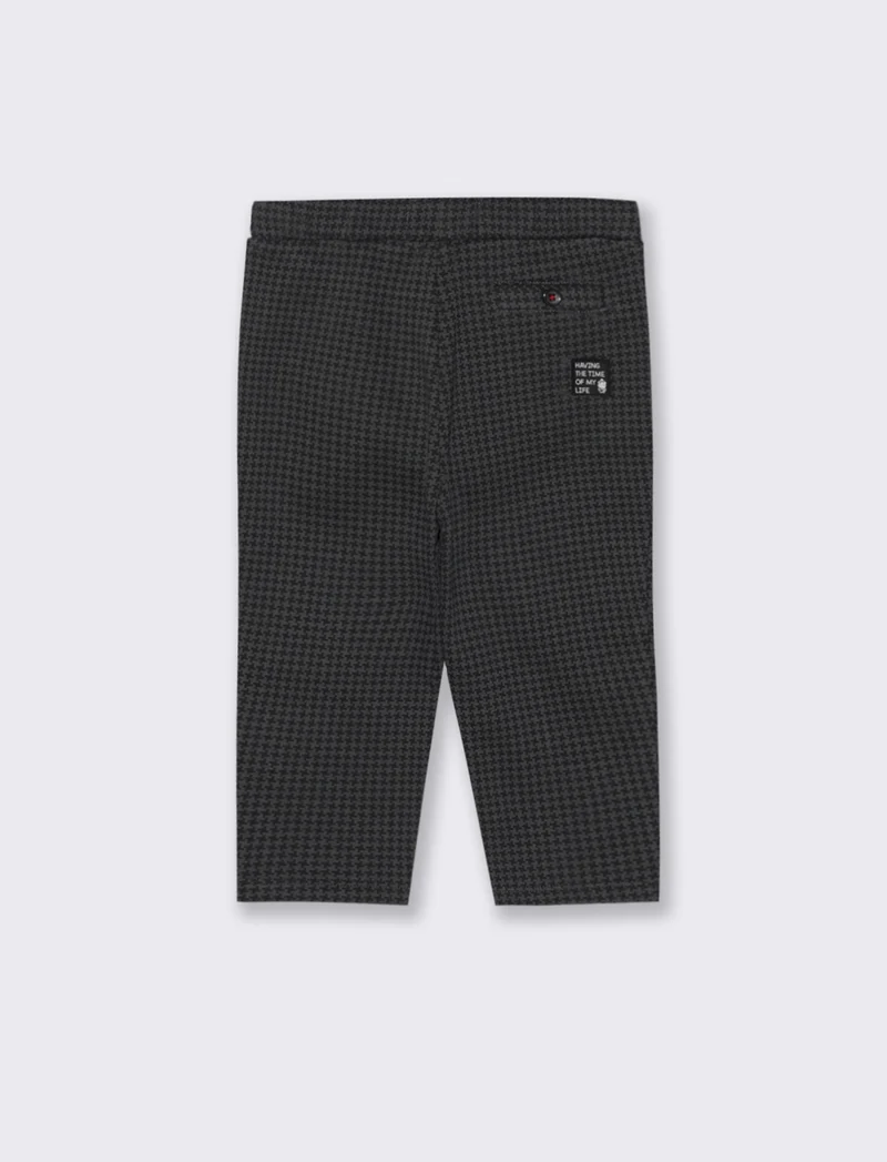 Pantaloni in felpa stampati - Nero