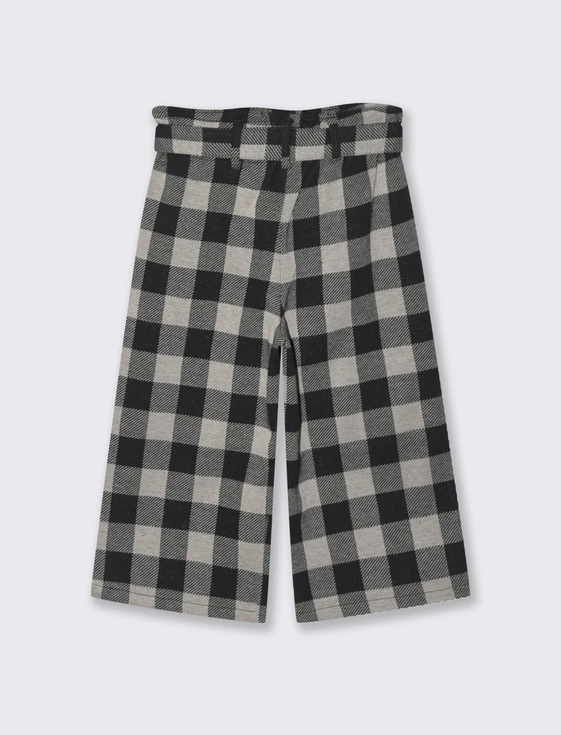 Pantaloni ampi a quadretti - Fantasia