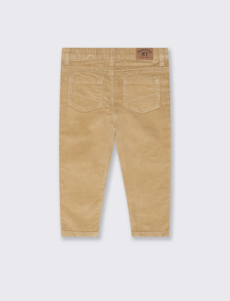 Pantaloni a costine - Beige