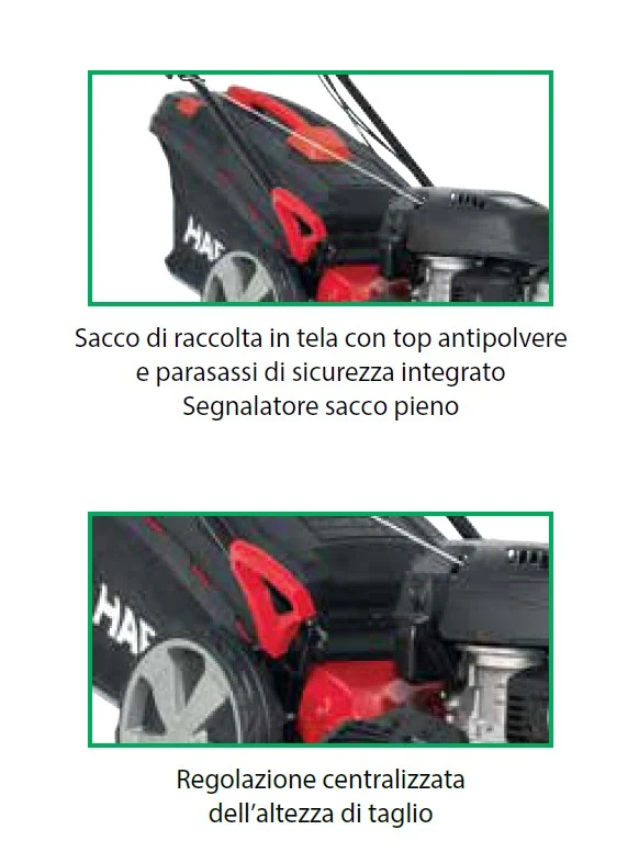 Rasaerba HARRY Zero Turn 054000 HR 5300 SQZT Taglio 50,8 cm