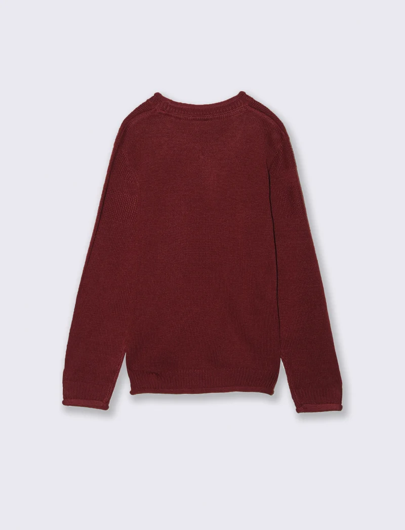 Maglione girocollo - Bordeaux