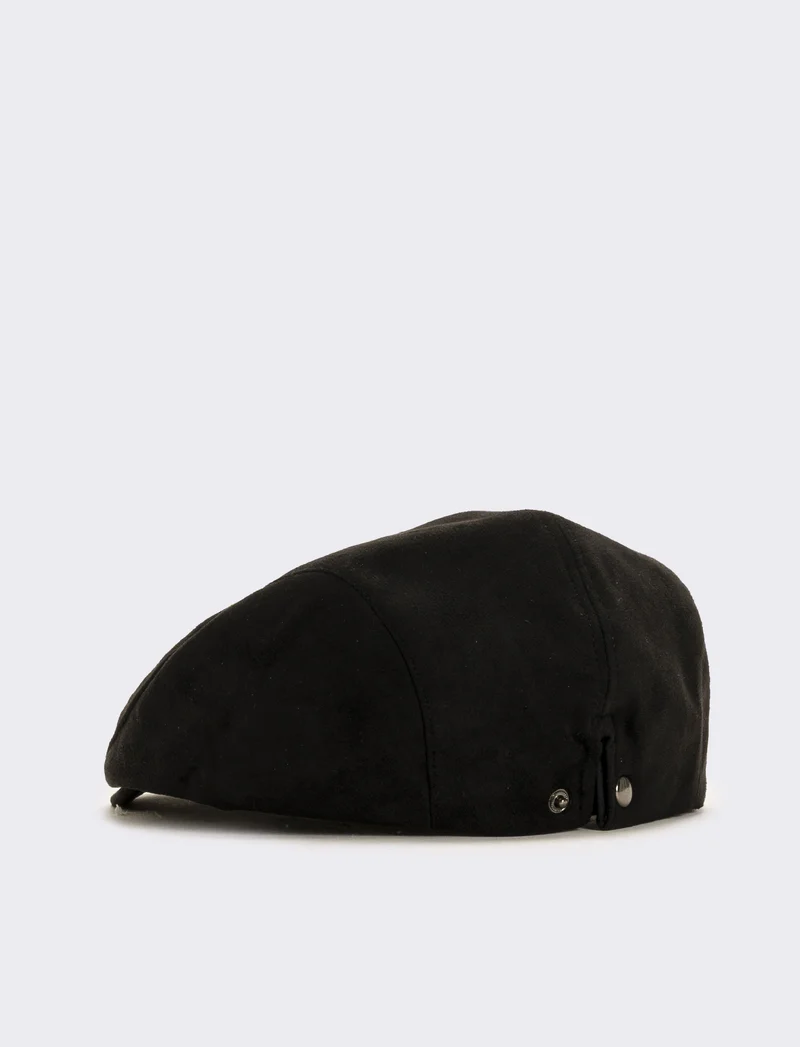 Coppola uomo in suede - Nero