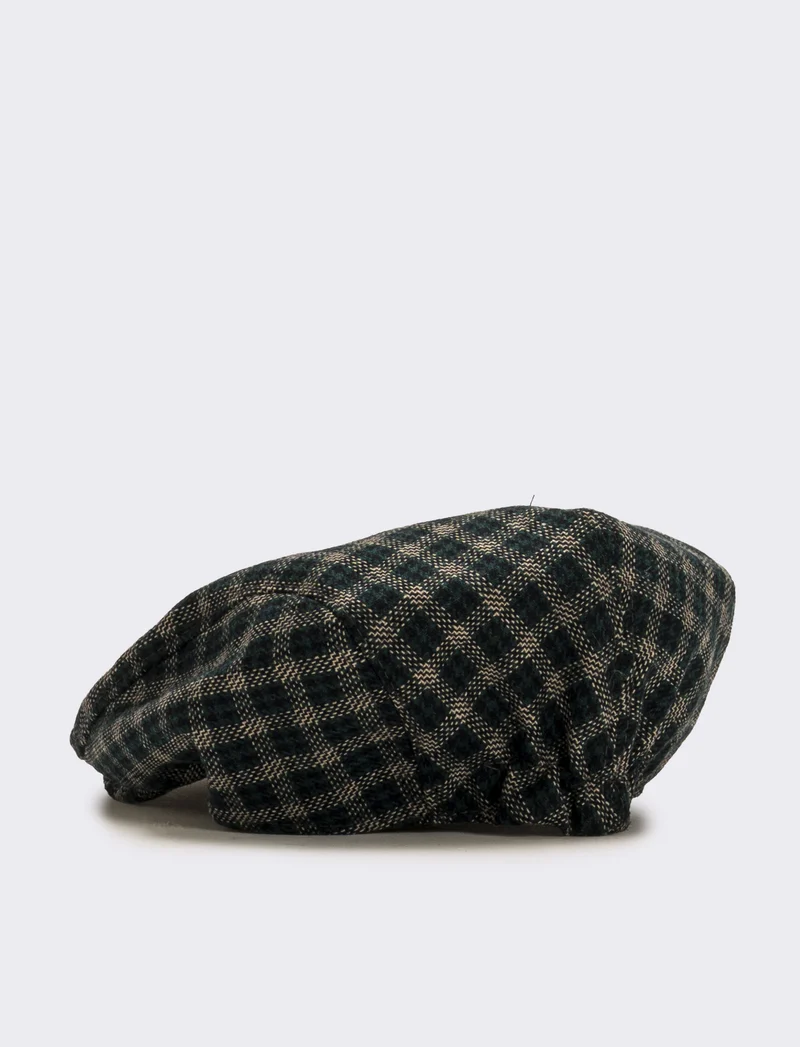 Cappello coppola vari pattern uomo - Verde