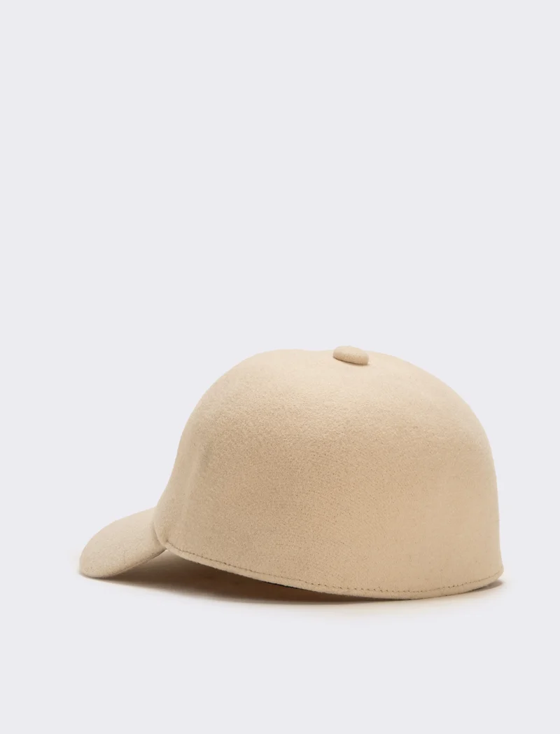 Cappello donna berretto unito cavallerizza - Beige