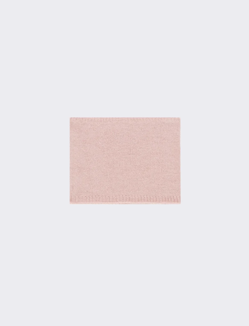 Collo bambina con lettera paillettes - var 2