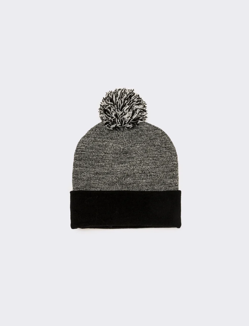 Cappello uomo vari soggetti natalizi - Nero
