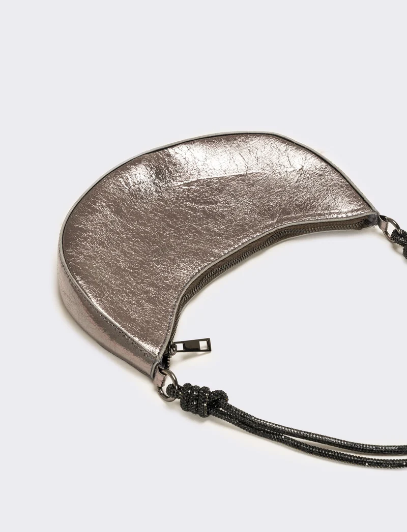 Borsa mezzaluna laminata rigida - canna di fucile