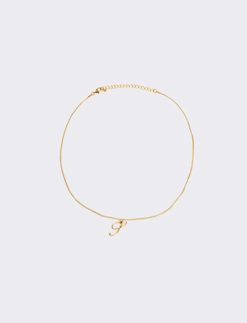 Collana letterina intercambiabile - Var 7