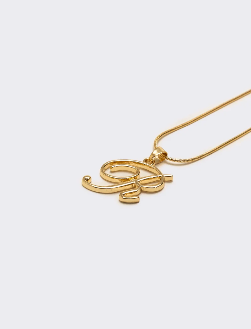 Collana letterina intercambiabile - Var 6