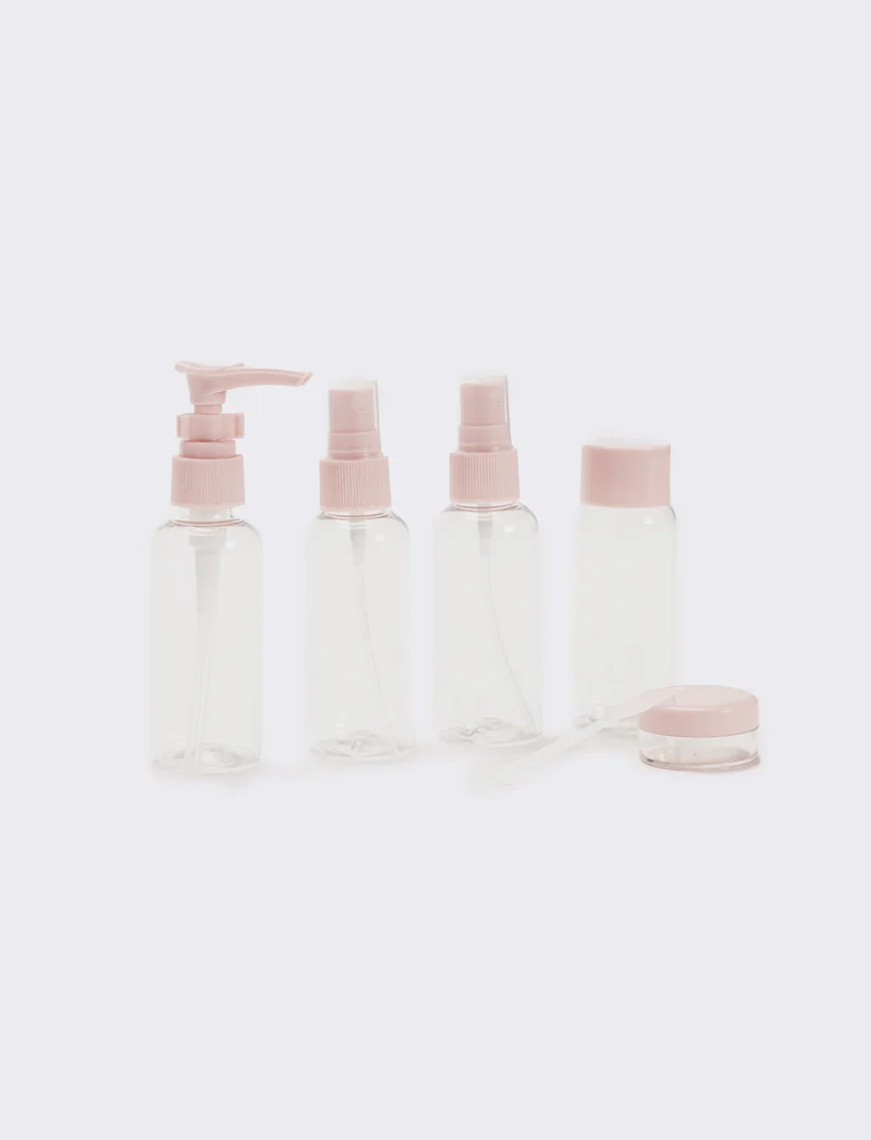 Set dispenser da viaggio - Rosa