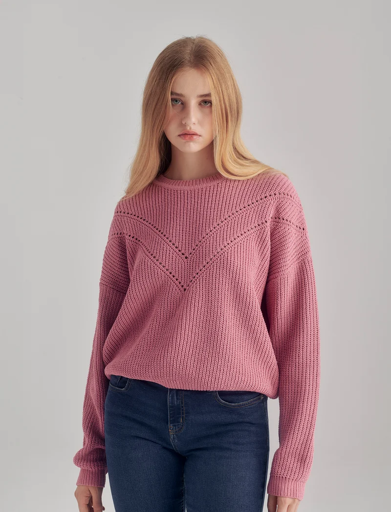 PULLOVER IN CINIGLIA - cipolla