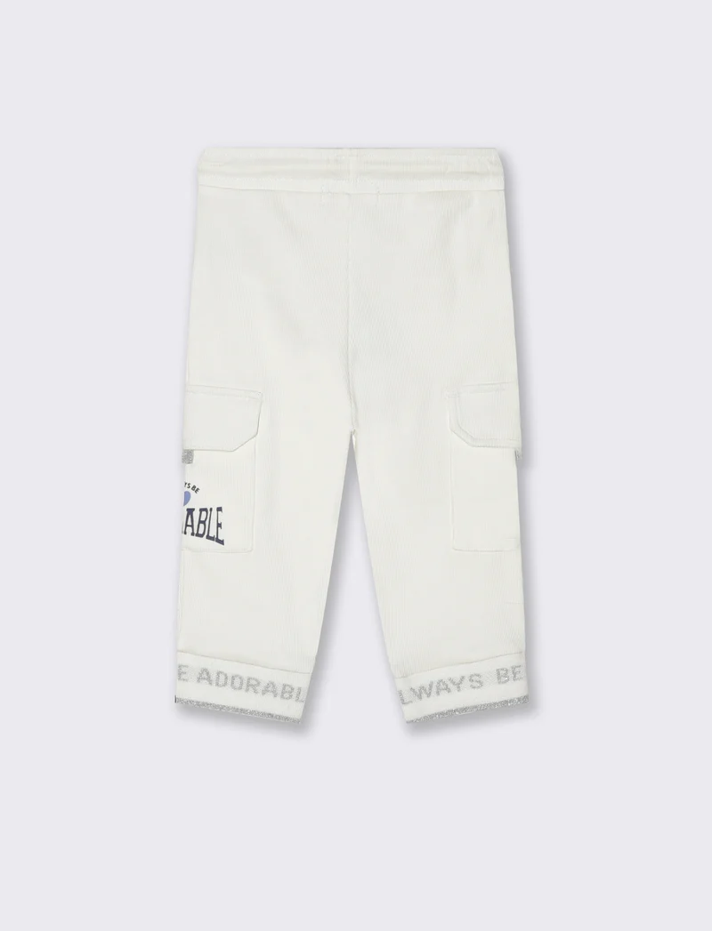 Pantafitness in costina - Bianco panna