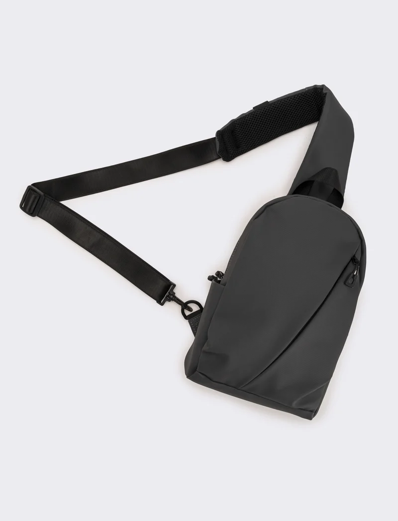 Borsa uomo monospalla/zaino - Grigio