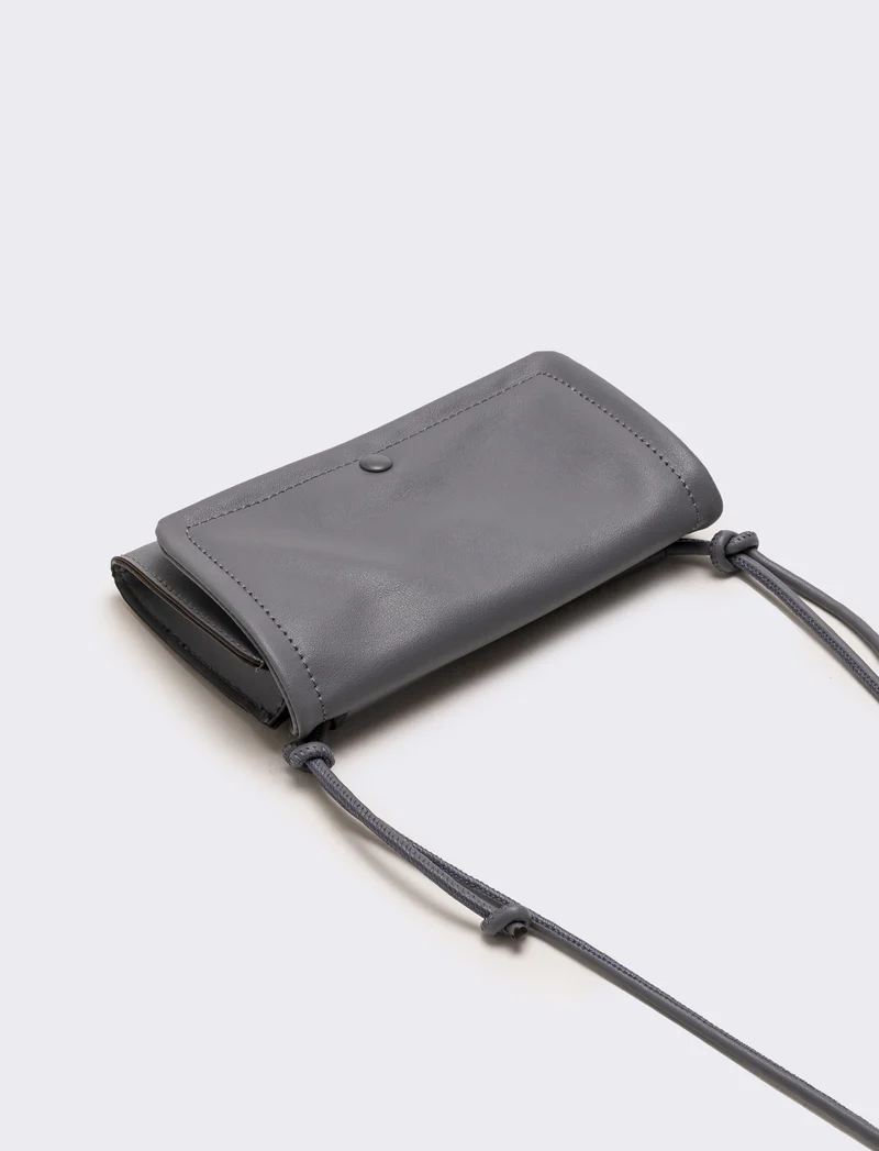 Pochette donna tracolla portacellulare - Grigio