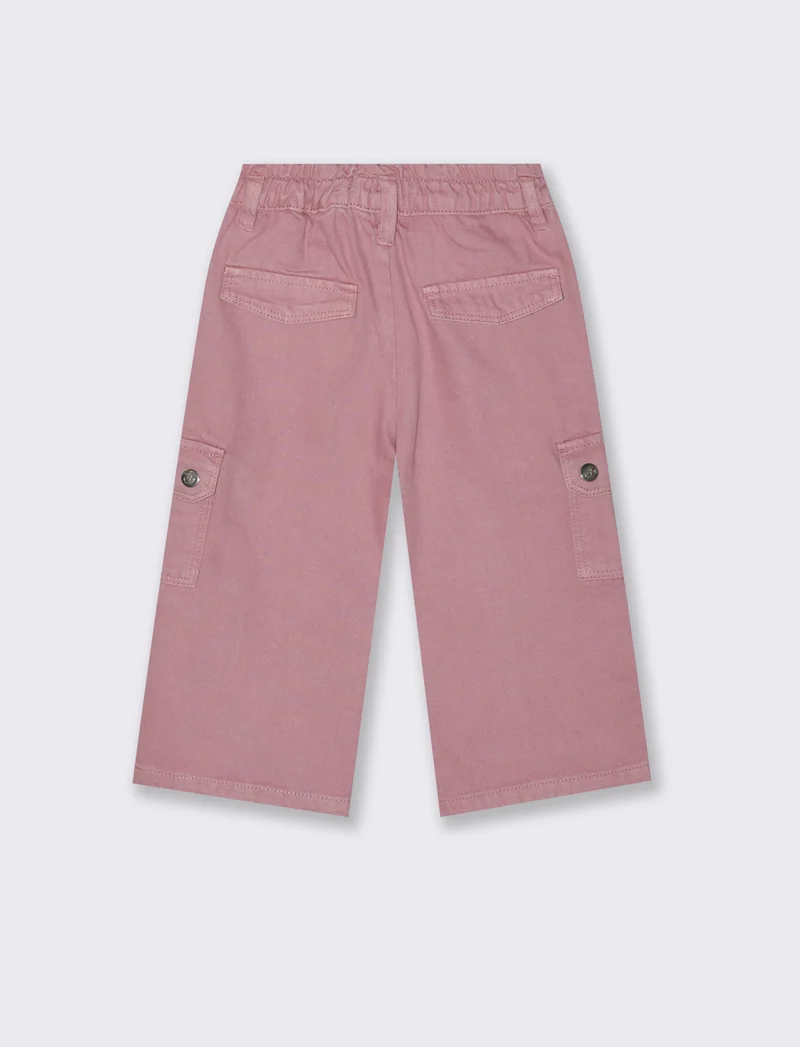 PANTALONI CON TASCONI - Rosa