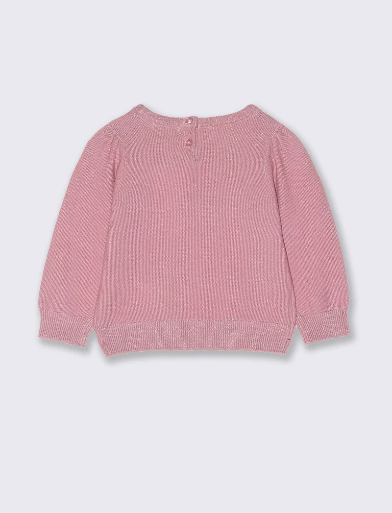 MAGLIA IN LUREX - Rosa