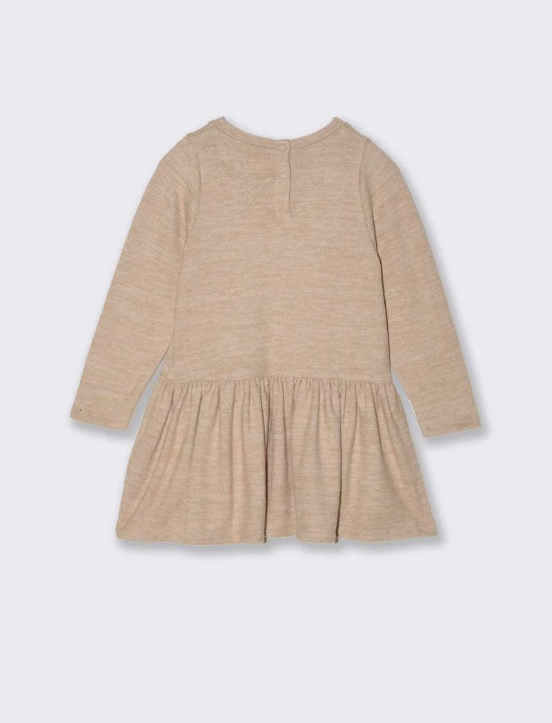 Abito con paillettes - Beige