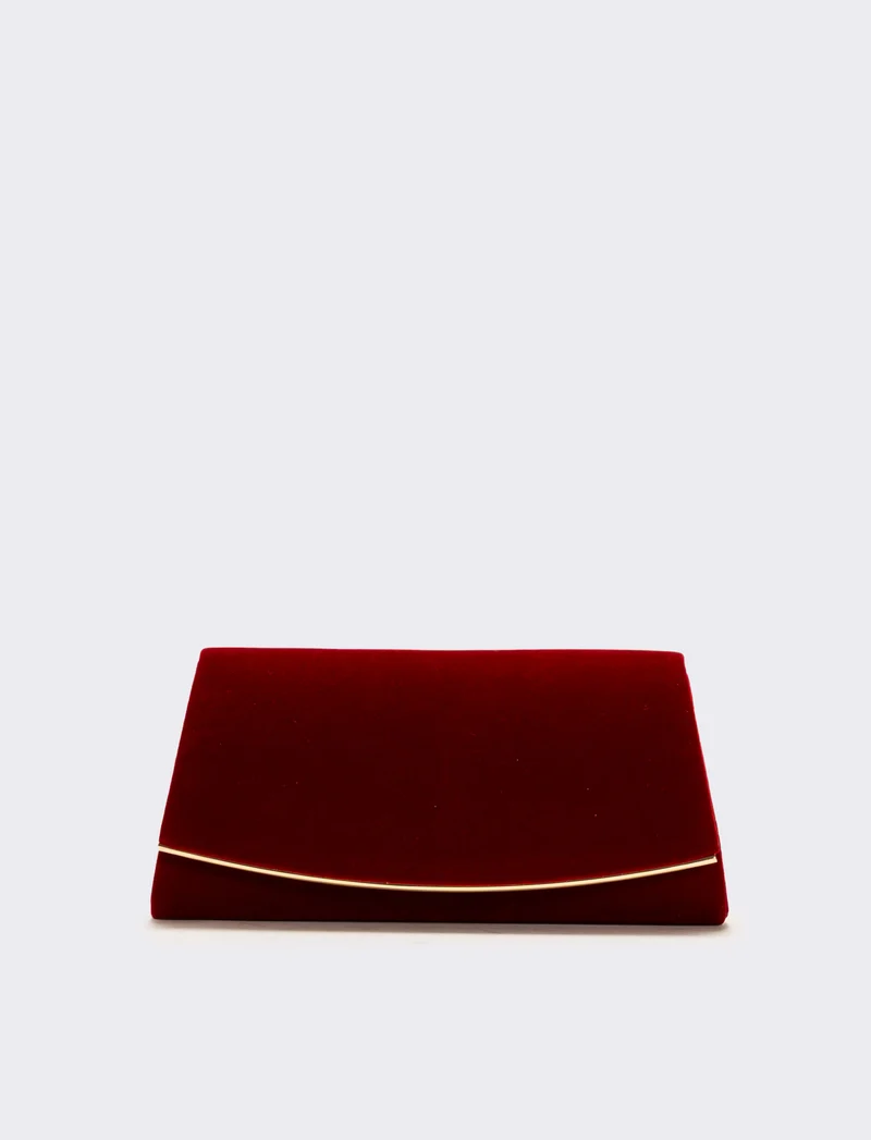 Borsa donna pochette party - Bordeaux