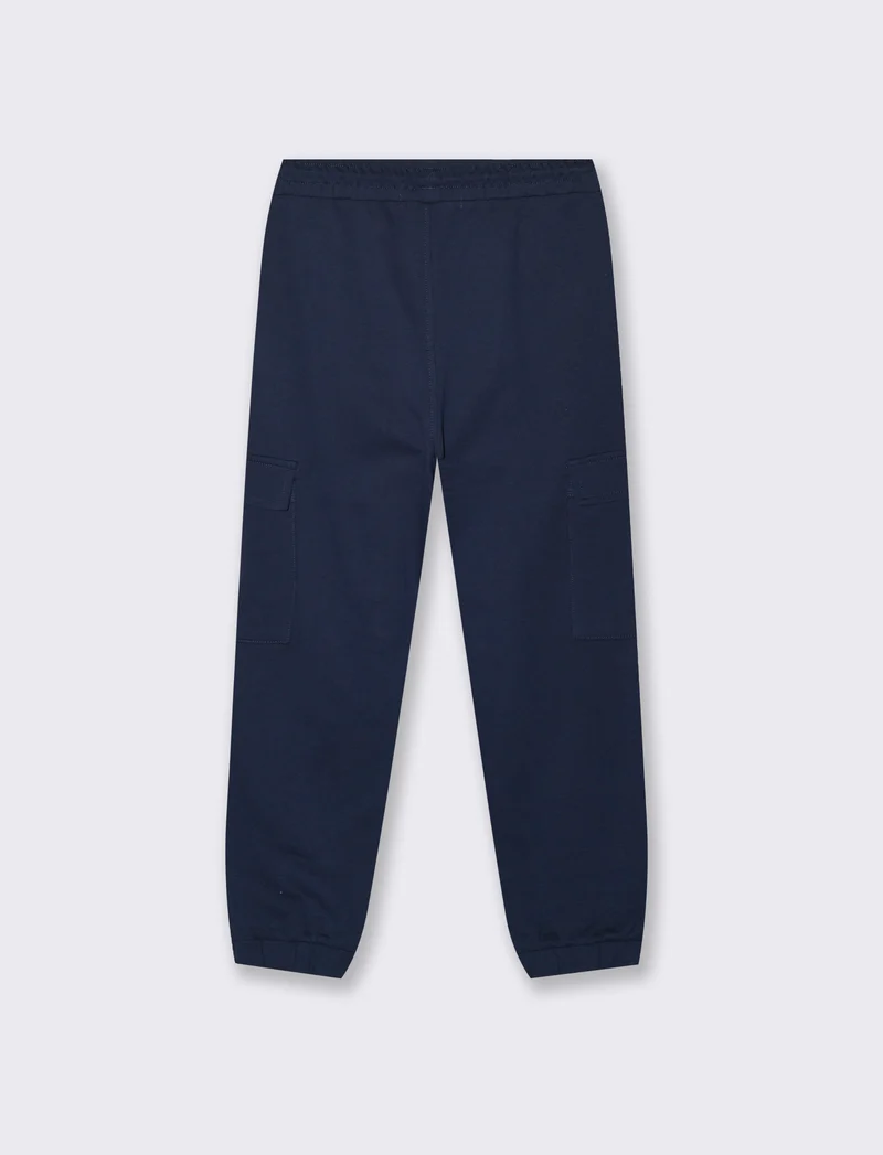 JOGGER MODELLO CARGO - Blu