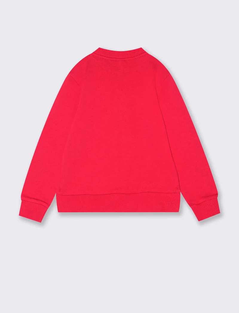 Felpa con zip - Fuxia
